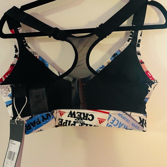 Adidas X Ivy Park Ski Tag Medium Support Bra Size S - Picture 4 of 5